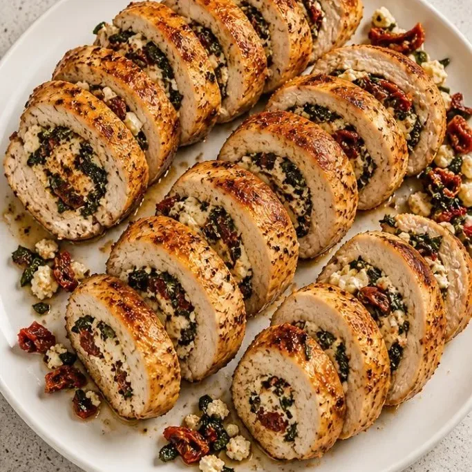 Feta Stuffed Chicken Breast