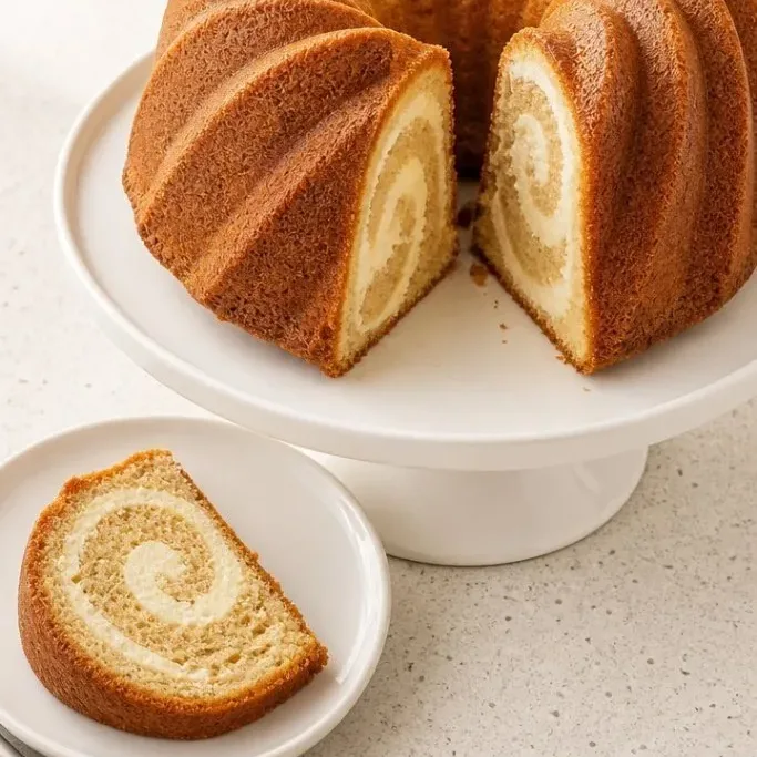 Cream Cheese Filled Bundt Cake Filled Bundt Cake