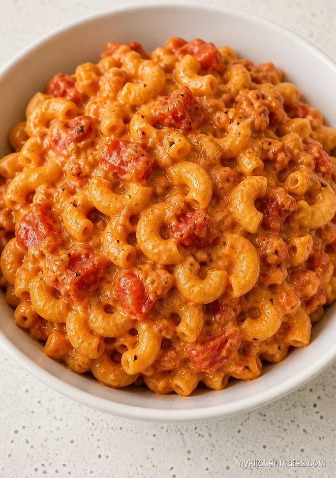 Fire Roasted Tomato Mac and Cheese