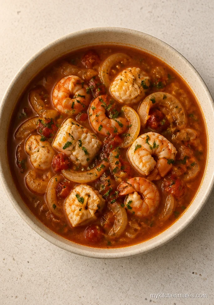 Fisherman's Tomato Seafood Soup