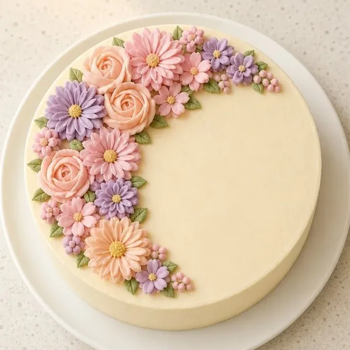 Floral Bento Cake