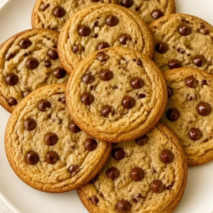 Flourless Chocolate Chip Cookies