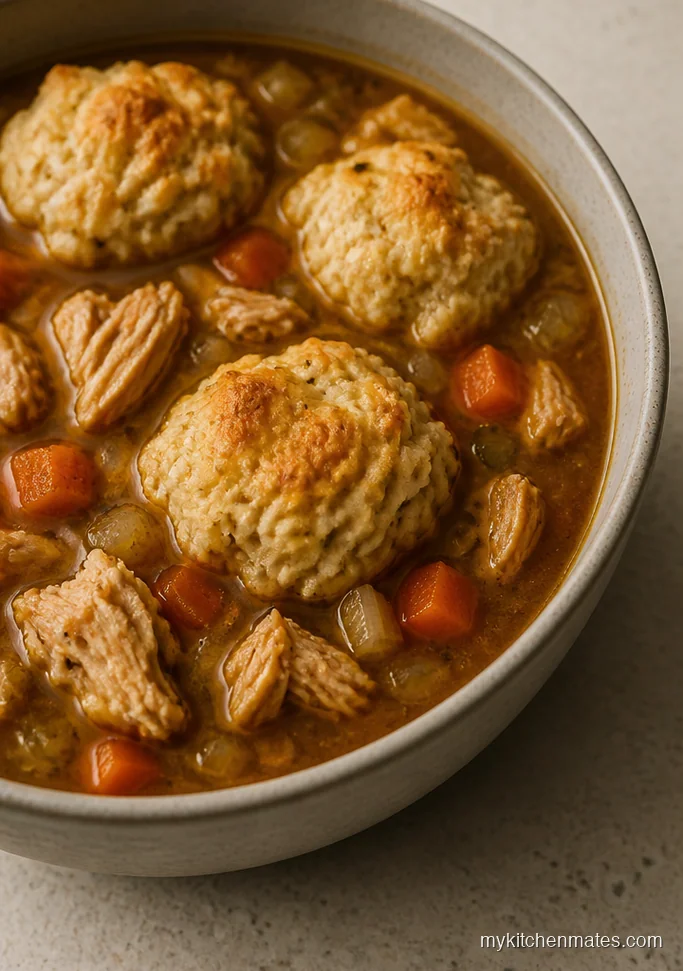 Freezer Chicken and Dumpling Soup