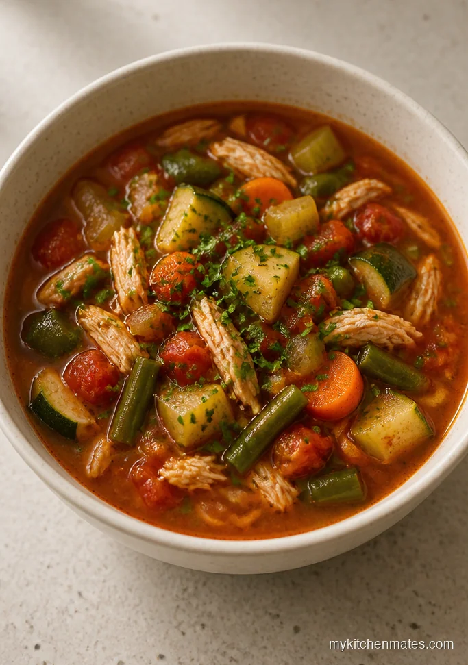 Freezer Chicken Vegetable Soup