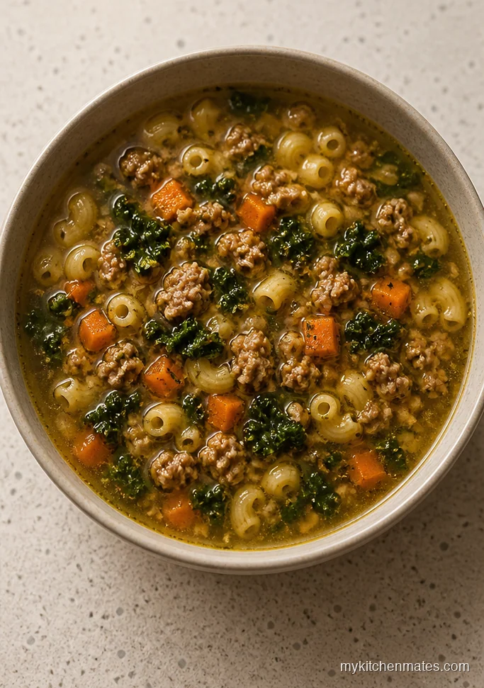Freezer-Friendly Turkey Kale Soup for Meal Prep