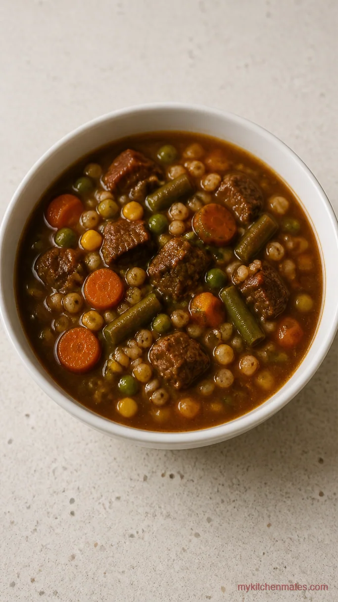 12 Beef Barley Soup Slow Cooker Recipes for Cold Weeknights Freezer Pack Beef Barley Soup