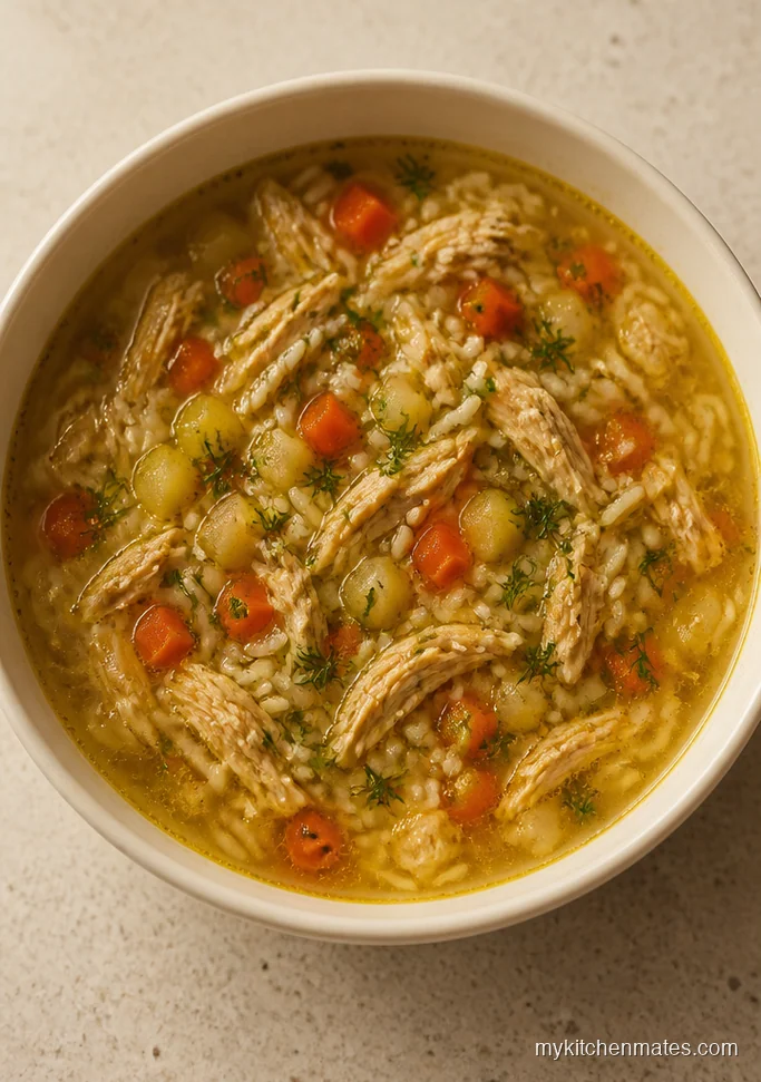 Freezer-Prep Chicken and Rice Soup