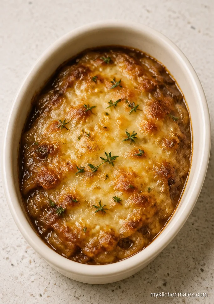 French Onion and Gruyere Dip