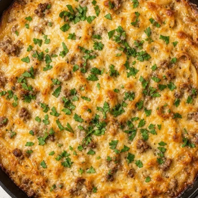 French Onion Beef Casserole