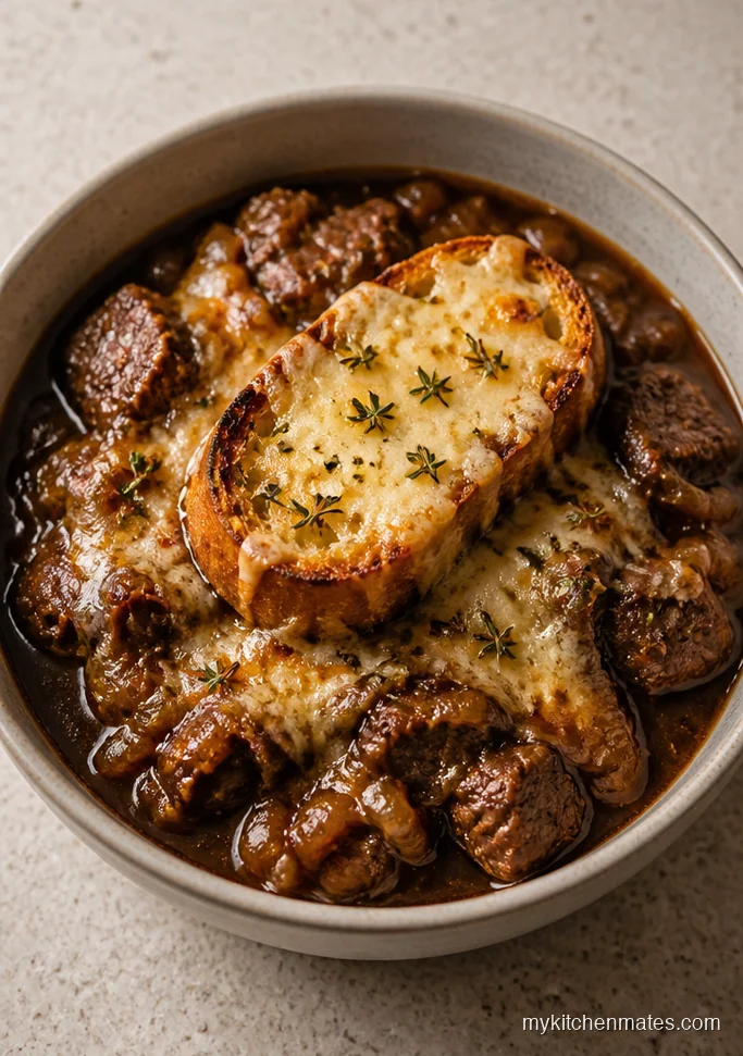 French Onion Beef Stew Meat
