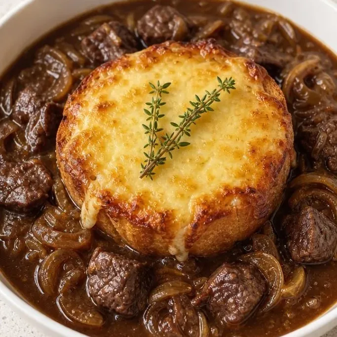 French Onion Beef Stew