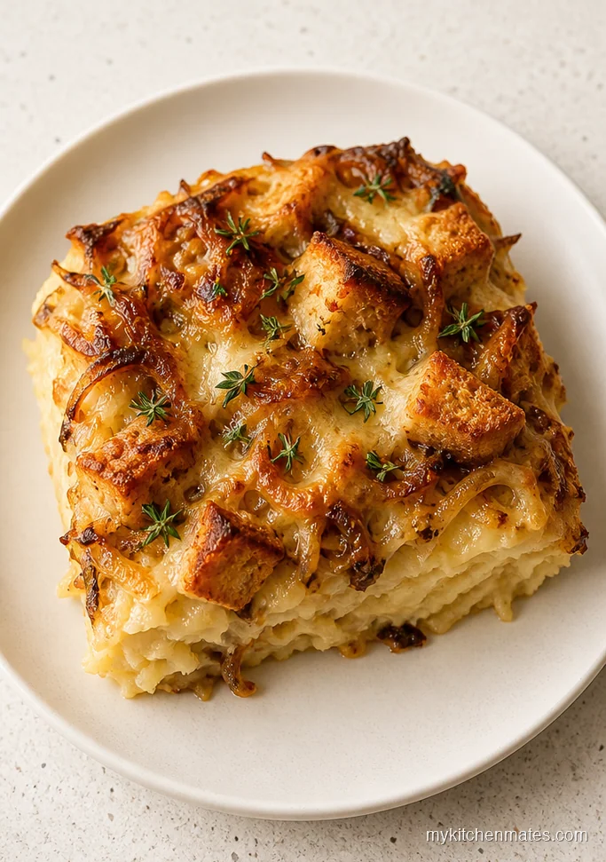 French Onion Hash Brown Casserole