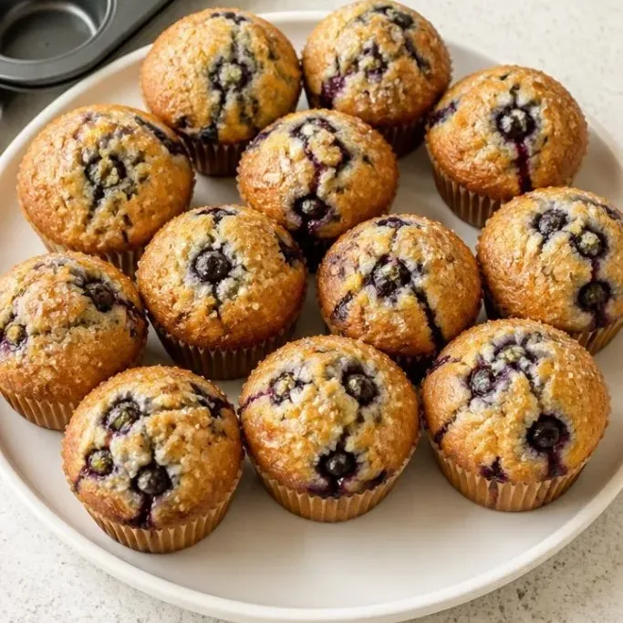 Fresh Blueberry Muffins