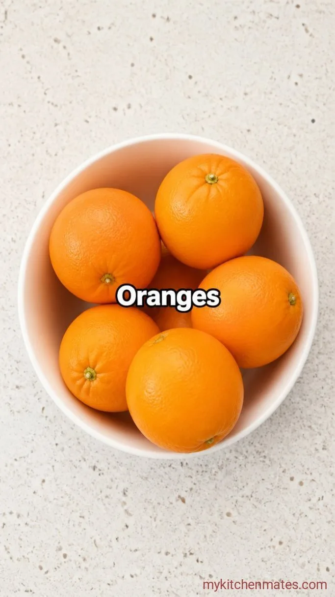 3-Minute Fresh Orange Juice Ingredients