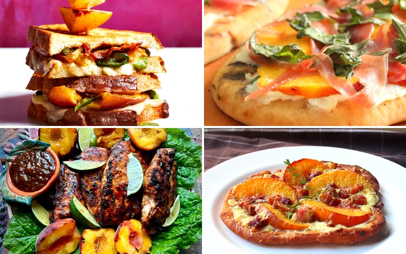 17 Fresh Peach Recipe Ideas to Try This Summer Season fresh peach recipes featured