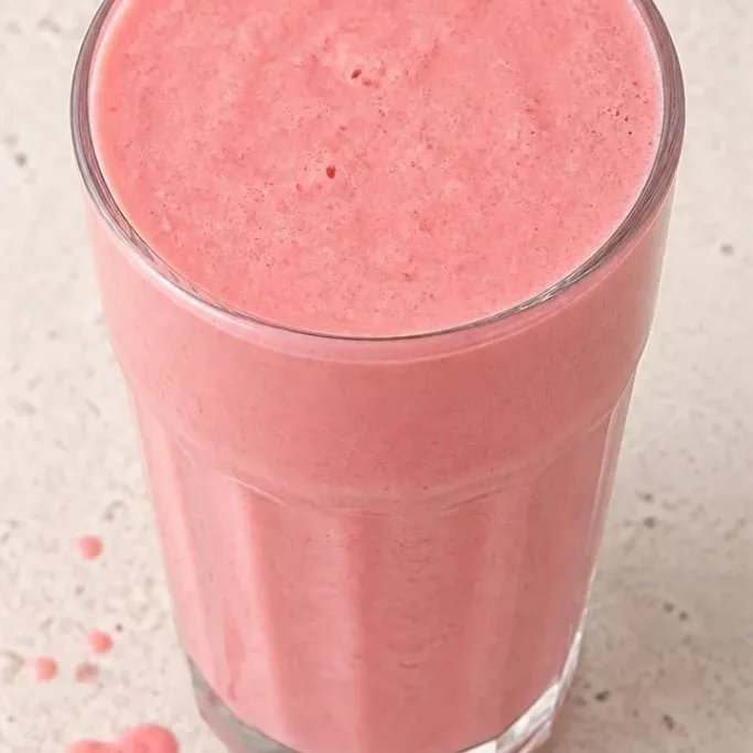 3-Ingredient Fresh Watermelon Milkshake Fresh Watermelon Milkshake