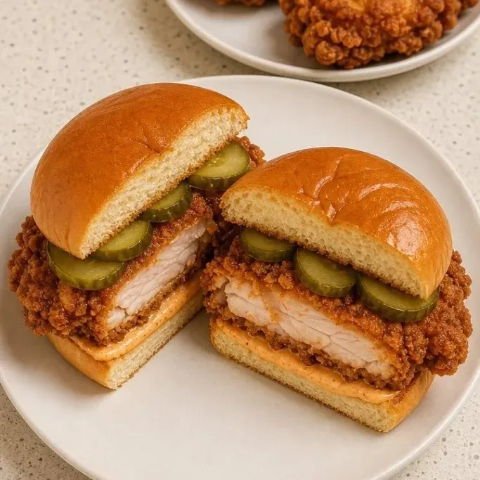 Crispy Buttermilk Fried Chicken Sandwich Fried Chicken Sandwich