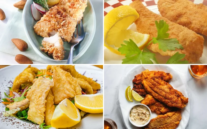 10 Crispy Fried Haddock Recipes That Will Make You Forget Takeout Exists fried-haddock-recipes collage