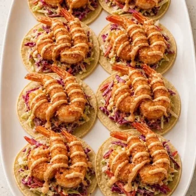 30-Minute Crispy Fried Shrimp Tacos Fried Shrimp Tacos