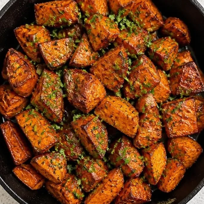 Fried Sweet Potatoes Skillet