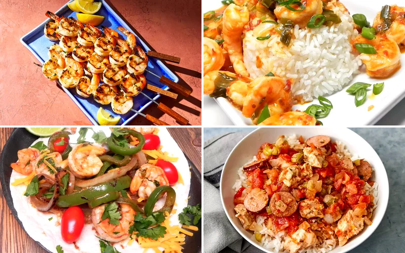 10 Simple Dinners Using a Bag of Frozen Shrimp frozen shrimp recipes featured