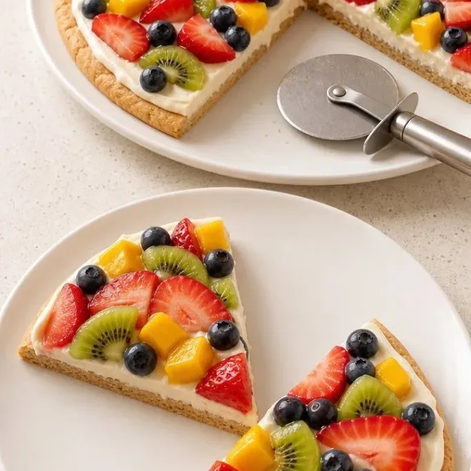 Giant Fruit Pizza Sugar Cookie Fruit Pizza Sugar Cookie