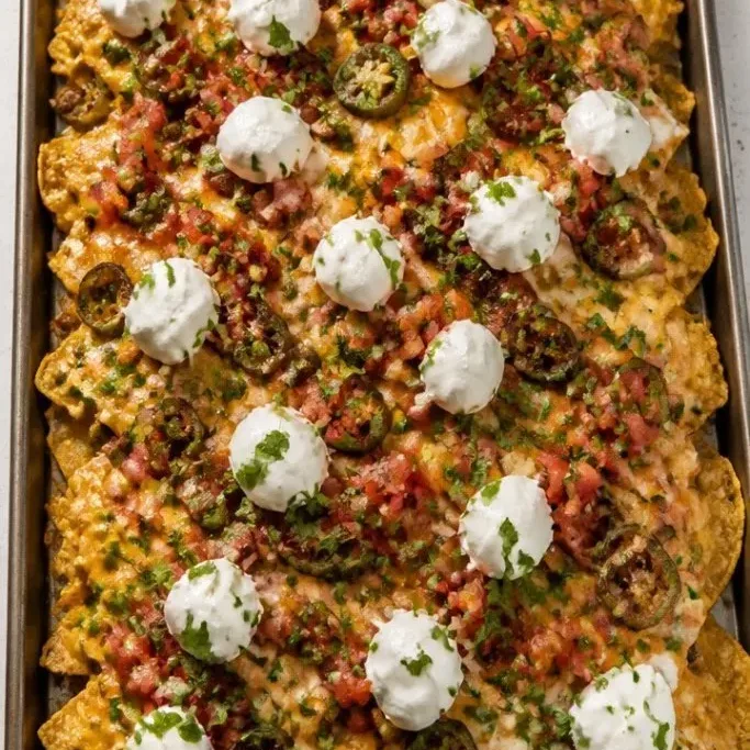 30-Minute Loaded Nachos for Game Day Game Day Nachos