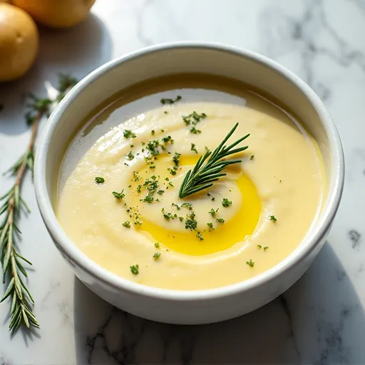 Garden Fresh Potato and Herb Soup