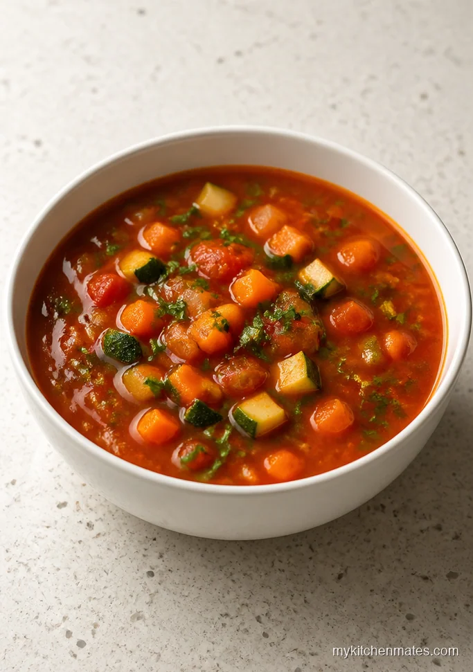 Garden Tomato Herb Vegetable Soup