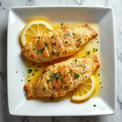 Garlic Butter Herb-Baked Tilapia