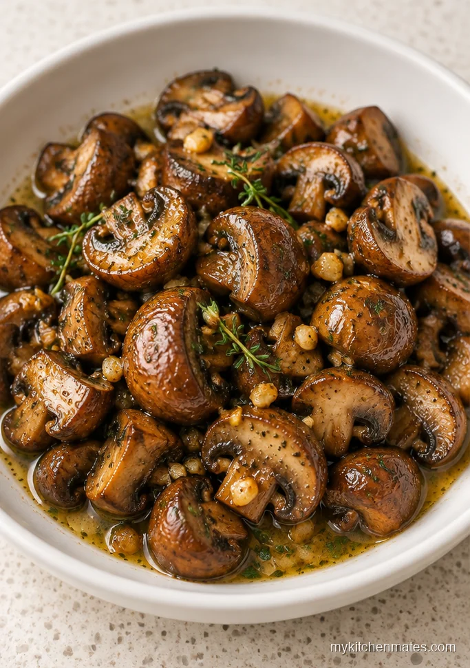 Garlic Butter Mushroom Skillet