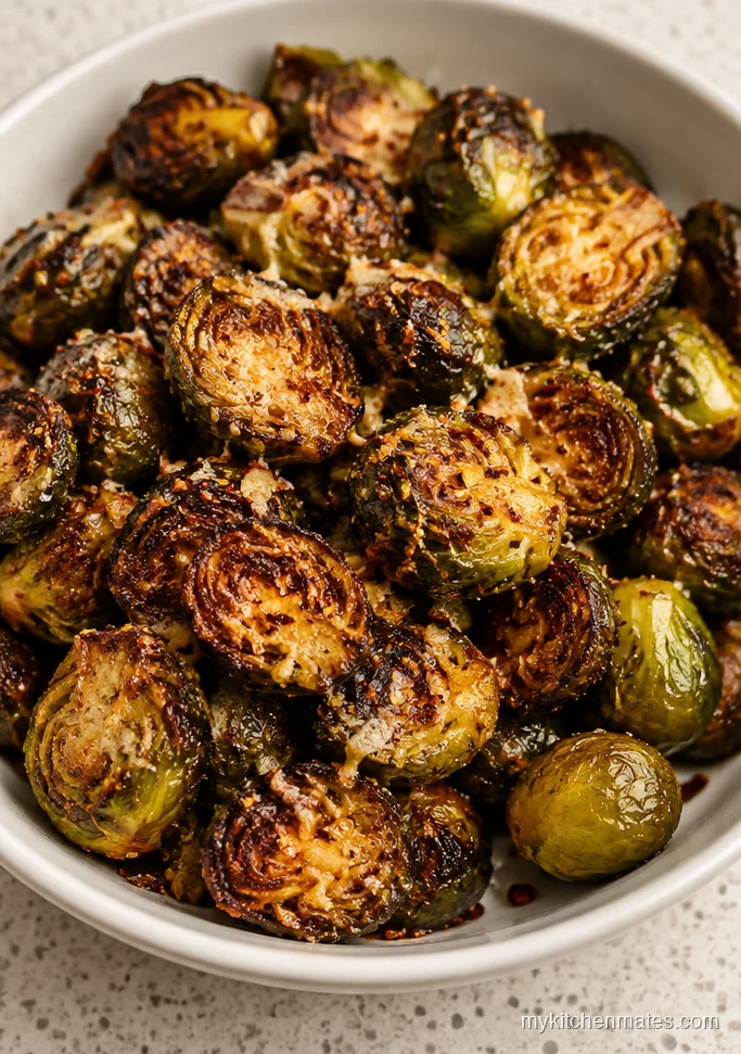 10 Thanksgiving Veggie Sides That Outshine the Turkey Garlic Butter Roasted Brussels Sprouts