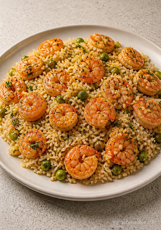 Garlic Butter Shrimp and Rice
