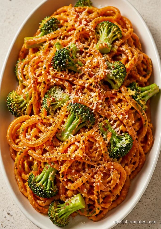 Garlic Butter Sweet Potato Noodles