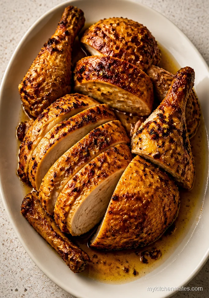 Garlic Butter Whole Chicken