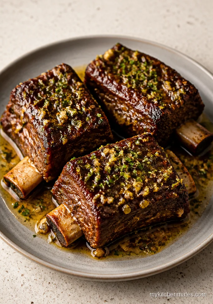 Garlic Herb Short Ribs