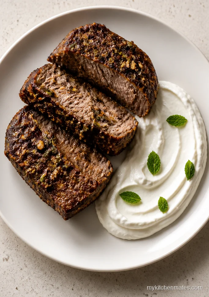 13 Slow Cooker Leg of Lamb Recipes for Fall-Apart Tender Dinners Garlic Mint Slow Cooker Lamb with Yogurt
