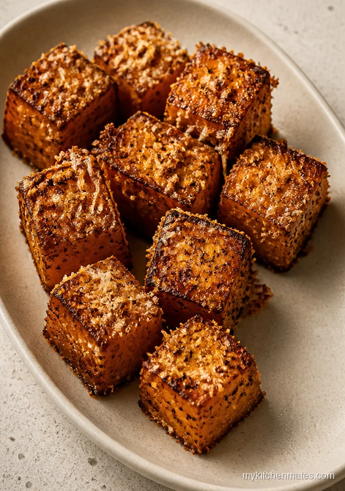 Garlic Parmesan Butternut Squash