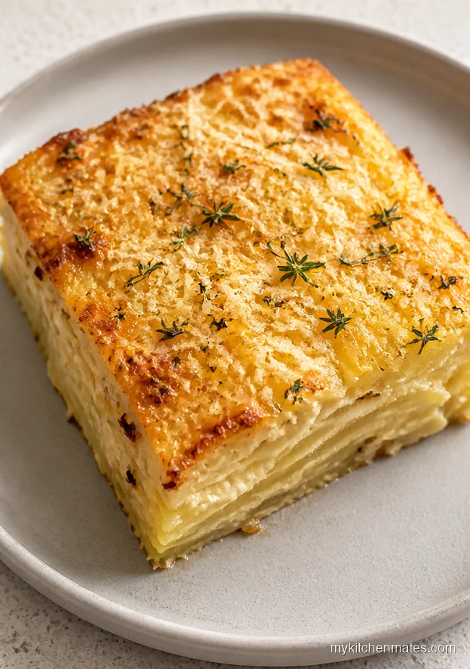Garlic Parmesan Potato Casserole