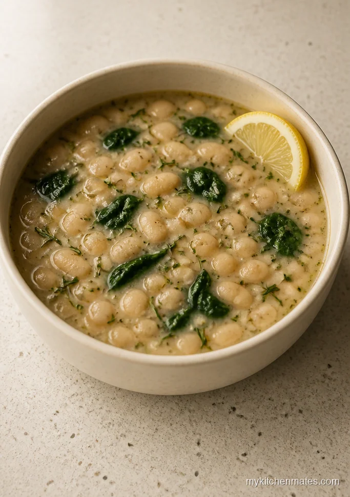 Garlic White Bean Soup