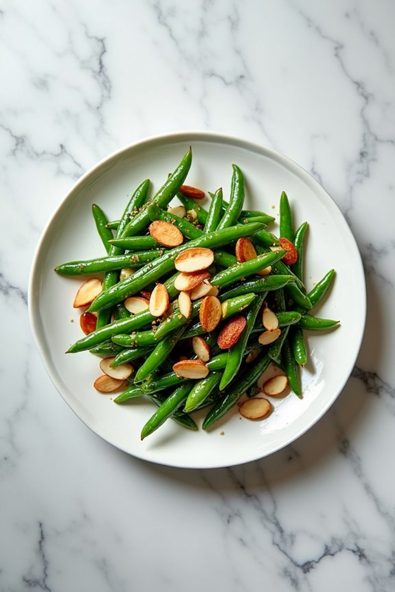 garlic green beans recipe