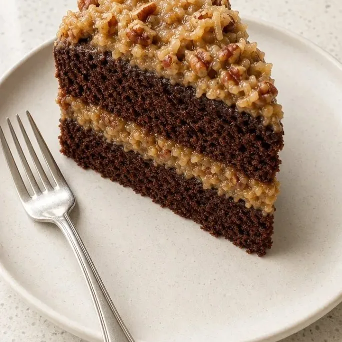 Classic German Chocolate Cake with Coconut-Pecan Frosting German Chocolate Cake