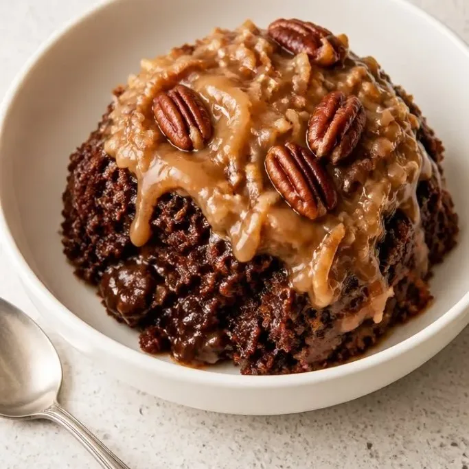 Easy German Chocolate Dump Cake (No Mixer Needed) German Chocolate Dump Cake