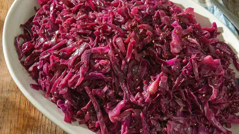 German Red Cabbage Food photo of German Red Cabbage