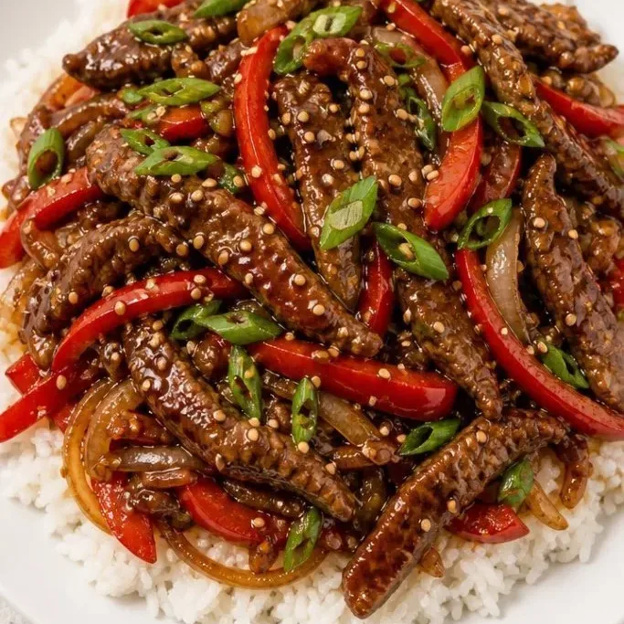 Ginger Beef Stir Fry