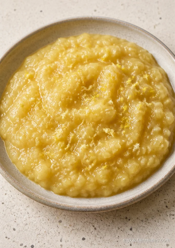 Ginger Lemon Apple Sauce