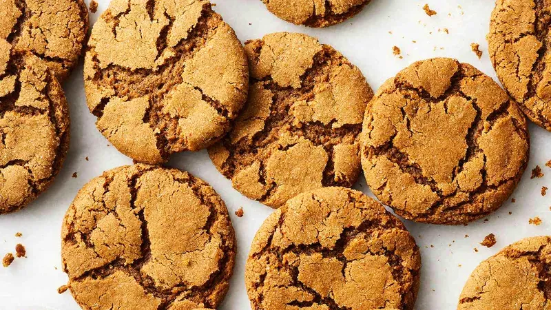 Ginger Molasses Cookies Food photo of Ginger Molasses Cookies