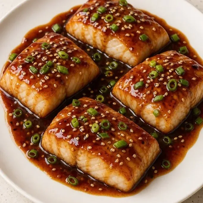 Ginger Soy Glazed Cod
