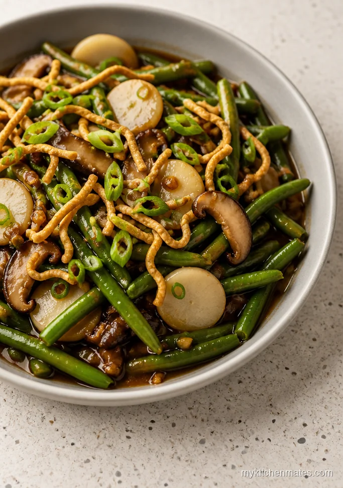 12 Green Bean Casserole Recipes for Busy Holiday Cooks Ginger Soy Green Bean Casserole with Water Chestnuts