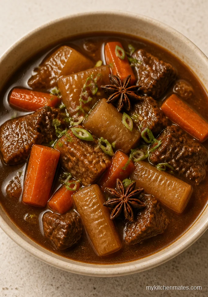 Ginger Soy Oven Beef Stew
